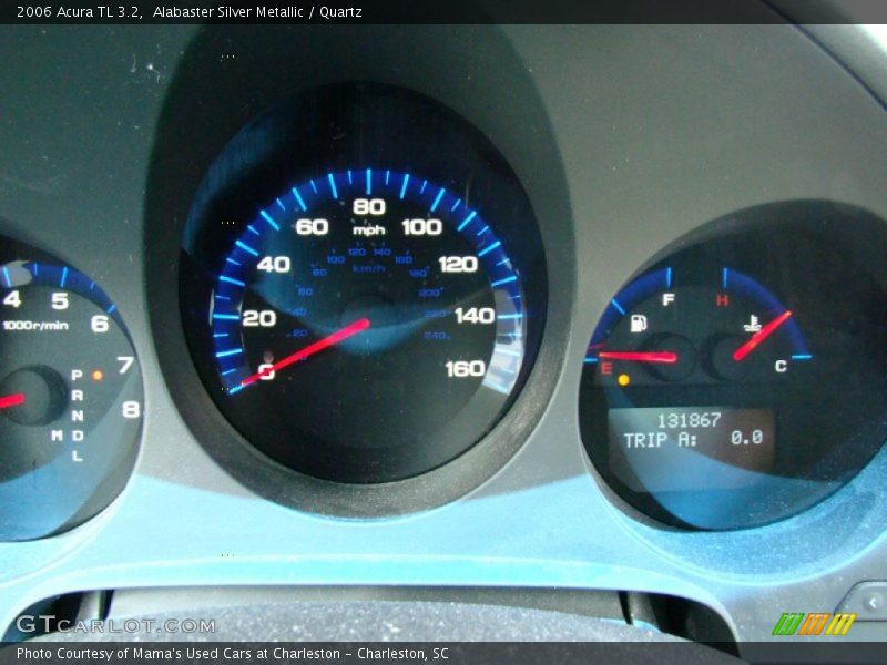 Alabaster Silver Metallic / Quartz 2006 Acura TL 3.2