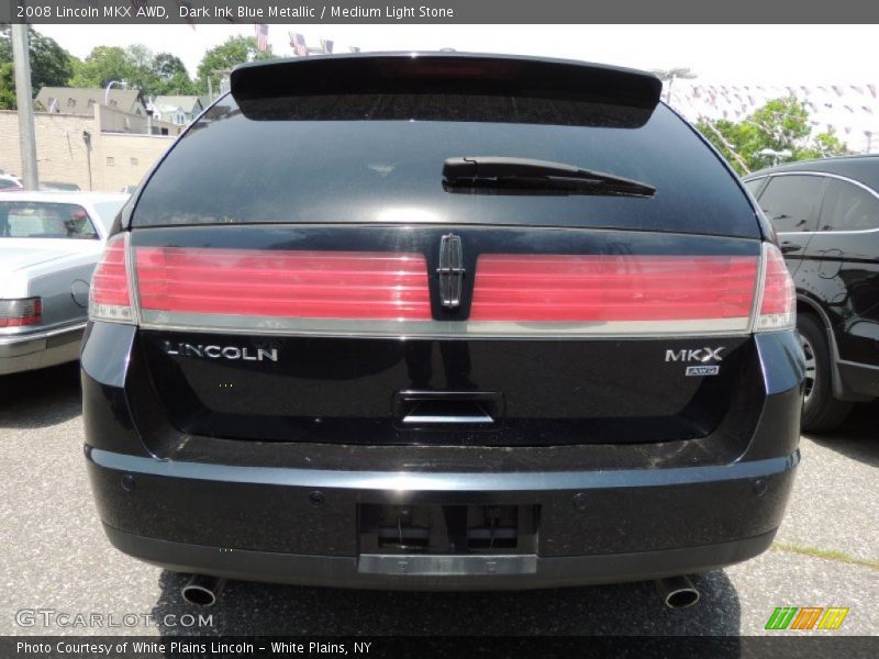 Dark Ink Blue Metallic / Medium Light Stone 2008 Lincoln MKX AWD