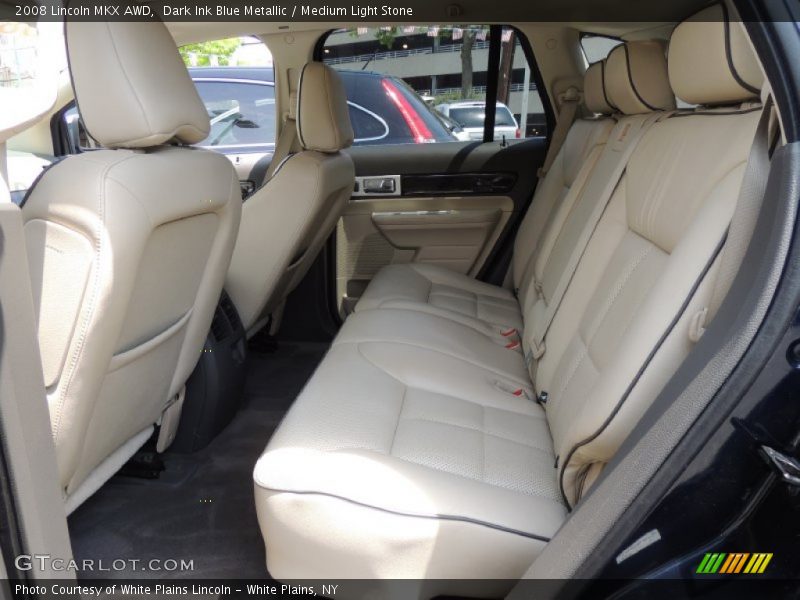 Dark Ink Blue Metallic / Medium Light Stone 2008 Lincoln MKX AWD