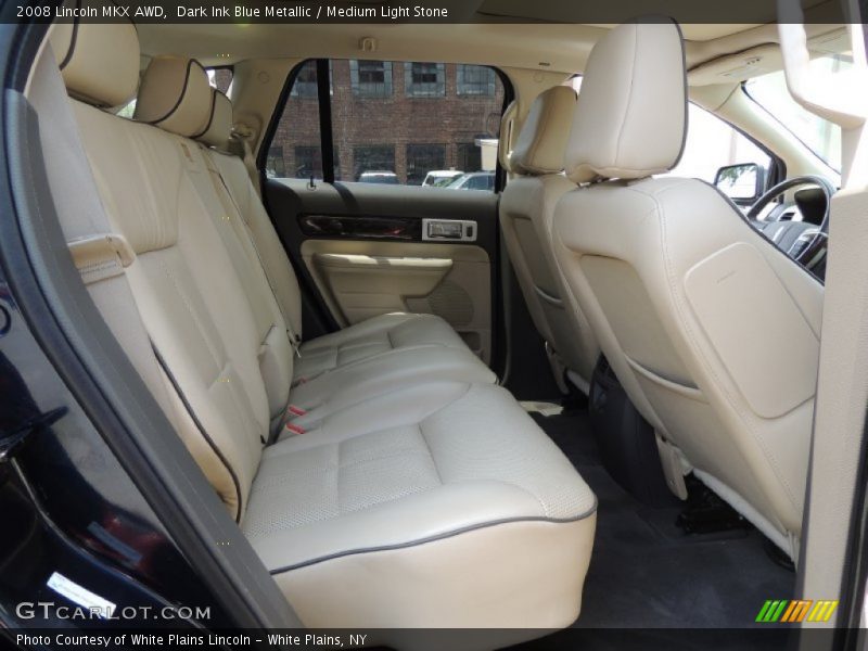Dark Ink Blue Metallic / Medium Light Stone 2008 Lincoln MKX AWD