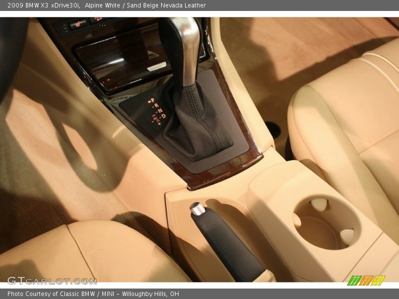 Alpine White / Sand Beige Nevada Leather 2009 BMW X3 xDrive30i
