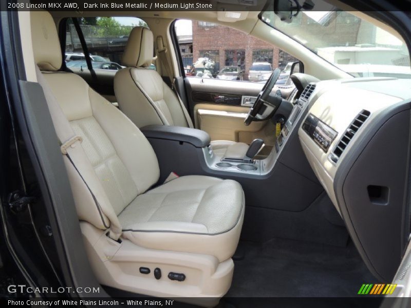 Dark Ink Blue Metallic / Medium Light Stone 2008 Lincoln MKX AWD