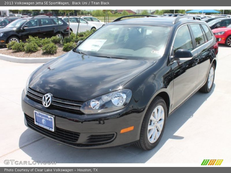 Black Uni / Titan Black 2013 Volkswagen Jetta SE SportWagen