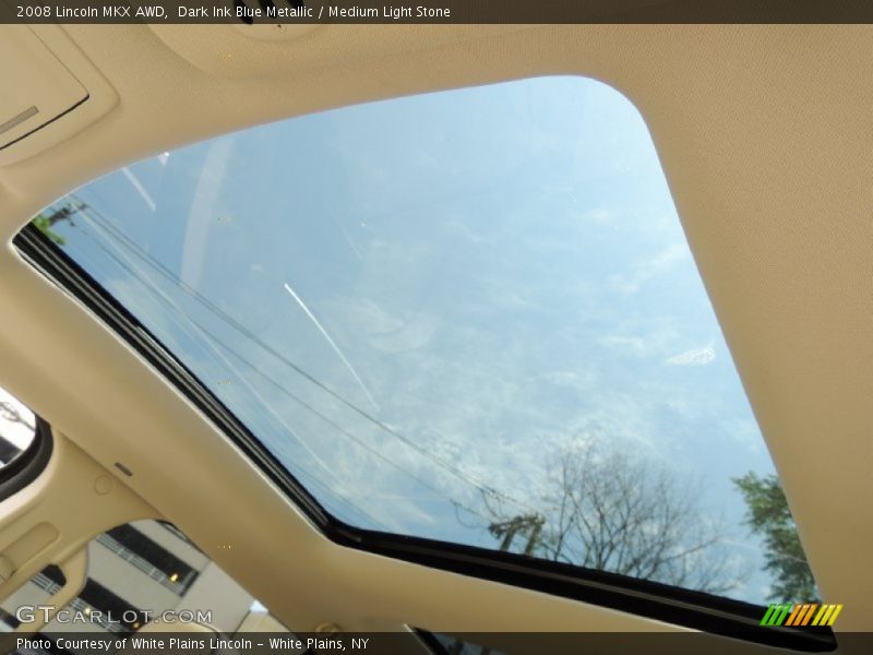 Dark Ink Blue Metallic / Medium Light Stone 2008 Lincoln MKX AWD