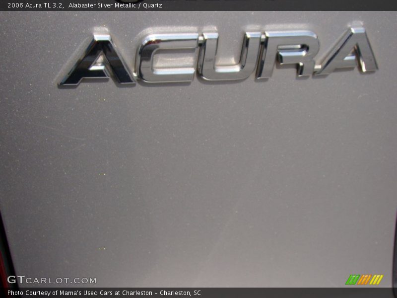 Alabaster Silver Metallic / Quartz 2006 Acura TL 3.2