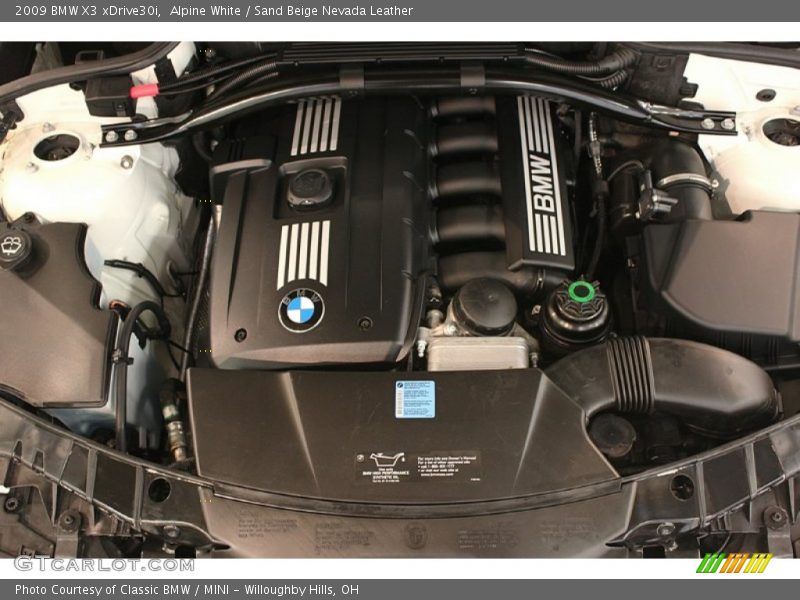  2009 X3 xDrive30i Engine - 3.0 Liter DOHC 24-Valve VVT Inline 6 Cylinder
