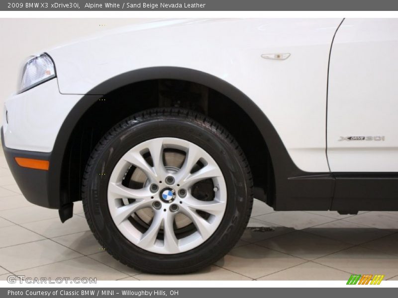  2009 X3 xDrive30i Wheel
