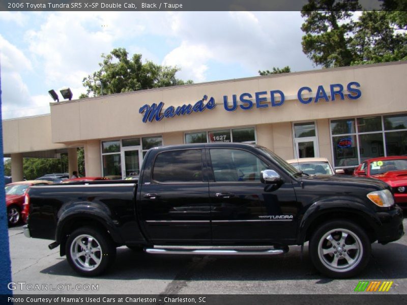 Black / Taupe 2006 Toyota Tundra SR5 X-SP Double Cab