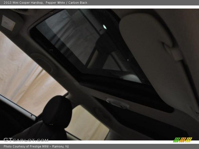 Pepper White / Carbon Black 2013 Mini Cooper Hardtop