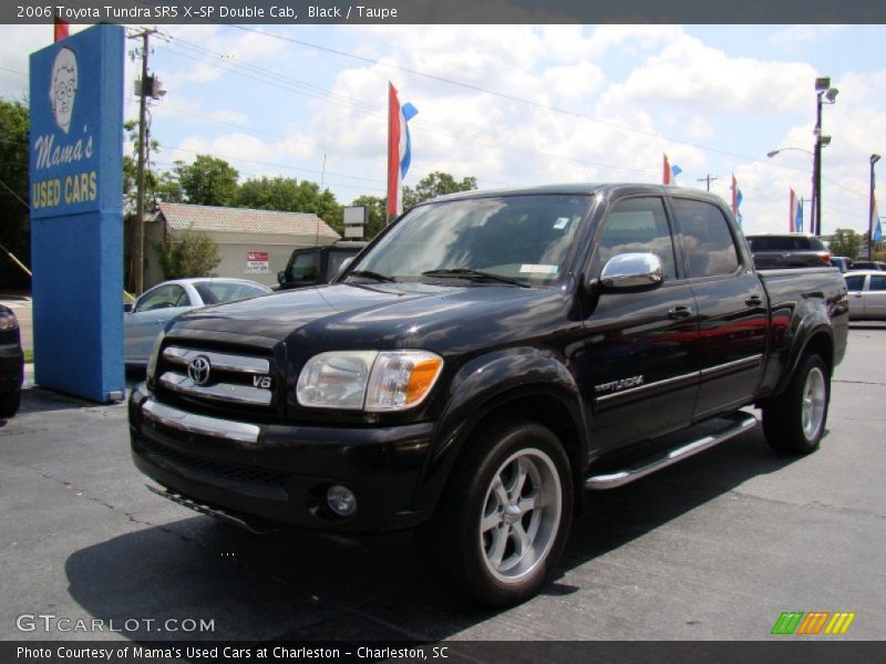 Black / Taupe 2006 Toyota Tundra SR5 X-SP Double Cab