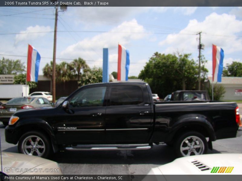 Black / Taupe 2006 Toyota Tundra SR5 X-SP Double Cab