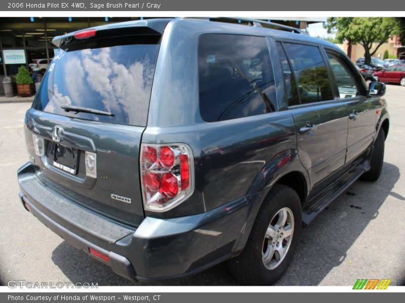 Sage Brush Pearl / Gray 2006 Honda Pilot EX 4WD