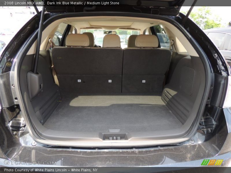 Dark Ink Blue Metallic / Medium Light Stone 2008 Lincoln MKX AWD