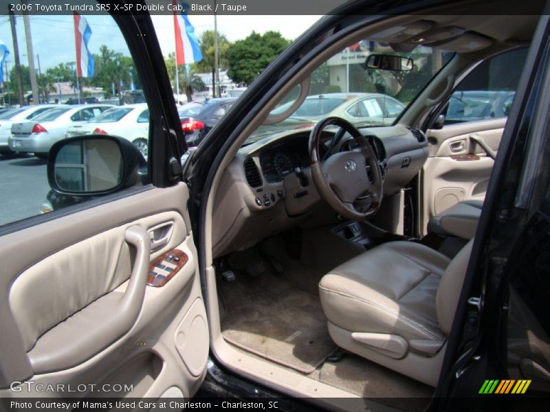 Black / Taupe 2006 Toyota Tundra SR5 X-SP Double Cab