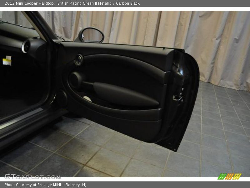 British Racing Green II Metallic / Carbon Black 2013 Mini Cooper Hardtop
