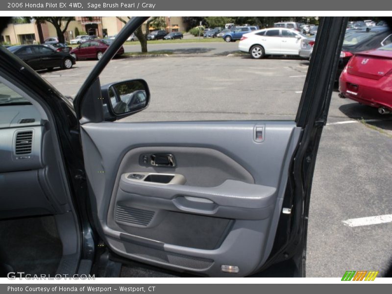 Sage Brush Pearl / Gray 2006 Honda Pilot EX 4WD