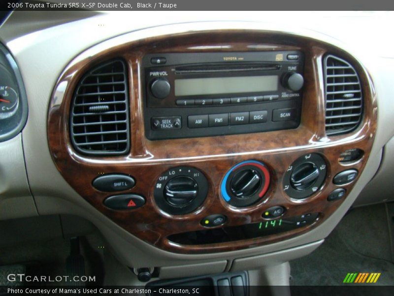 Black / Taupe 2006 Toyota Tundra SR5 X-SP Double Cab
