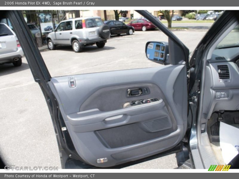 Sage Brush Pearl / Gray 2006 Honda Pilot EX 4WD
