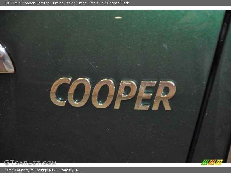 British Racing Green II Metallic / Carbon Black 2013 Mini Cooper Hardtop