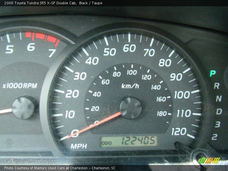 Black / Taupe 2006 Toyota Tundra SR5 X-SP Double Cab
