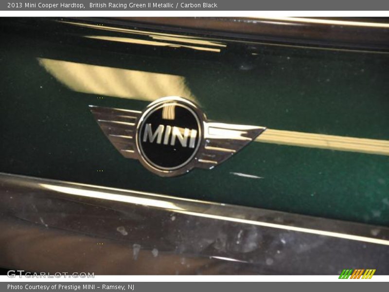 British Racing Green II Metallic / Carbon Black 2013 Mini Cooper Hardtop