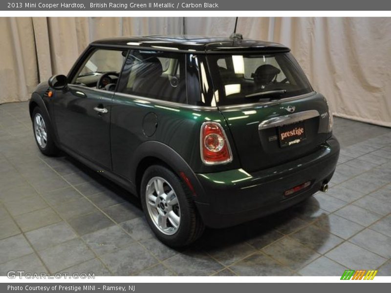 British Racing Green II Metallic / Carbon Black 2013 Mini Cooper Hardtop