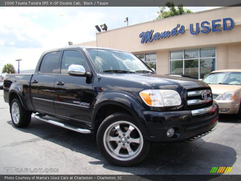 Black / Taupe 2006 Toyota Tundra SR5 X-SP Double Cab