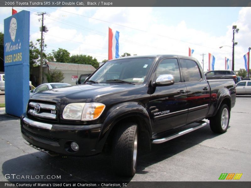 Black / Taupe 2006 Toyota Tundra SR5 X-SP Double Cab