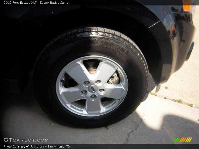 Ebony Black / Stone 2012 Ford Escape XLT