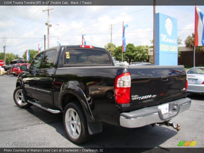 Black / Taupe 2006 Toyota Tundra SR5 X-SP Double Cab