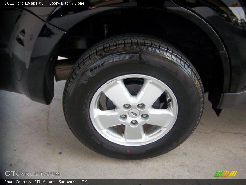 Ebony Black / Stone 2012 Ford Escape XLT