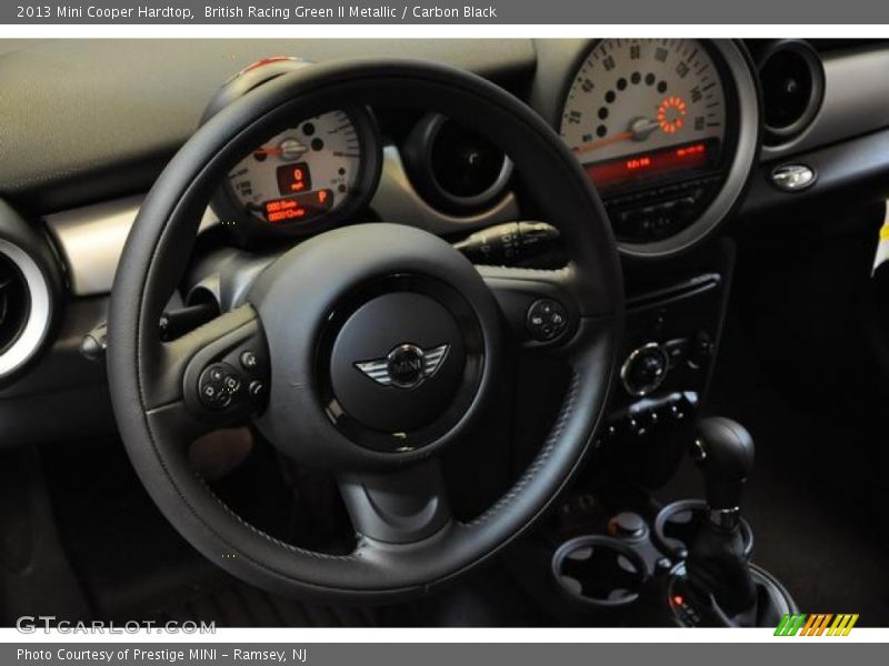 British Racing Green II Metallic / Carbon Black 2013 Mini Cooper Hardtop