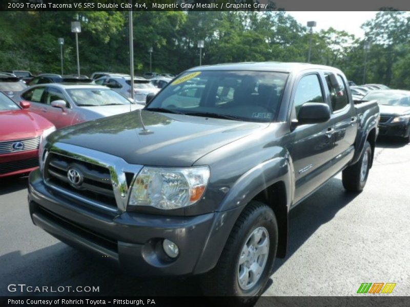 Magnetic Gray Metallic / Graphite Gray 2009 Toyota Tacoma V6 SR5 Double Cab 4x4