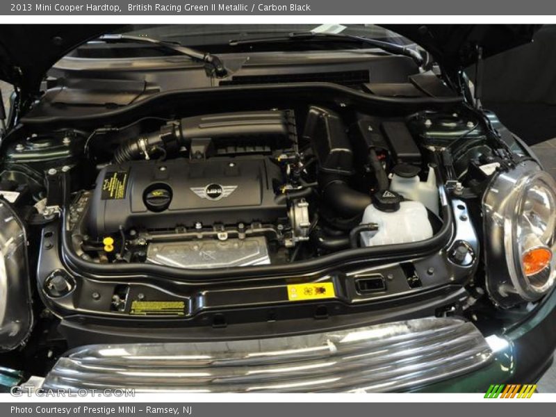 British Racing Green II Metallic / Carbon Black 2013 Mini Cooper Hardtop
