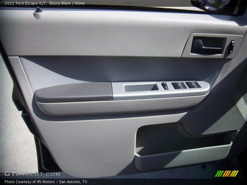 Ebony Black / Stone 2012 Ford Escape XLT