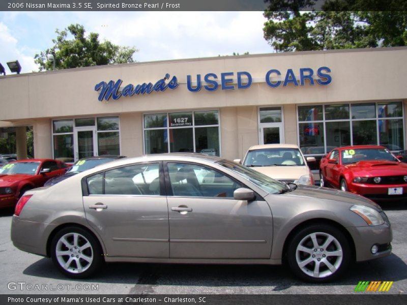 Spirited Bronze Pearl / Frost 2006 Nissan Maxima 3.5 SE