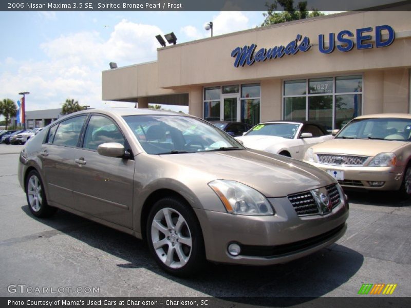Spirited Bronze Pearl / Frost 2006 Nissan Maxima 3.5 SE