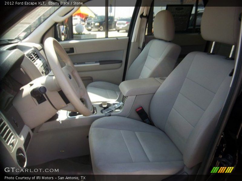 Ebony Black / Stone 2012 Ford Escape XLT