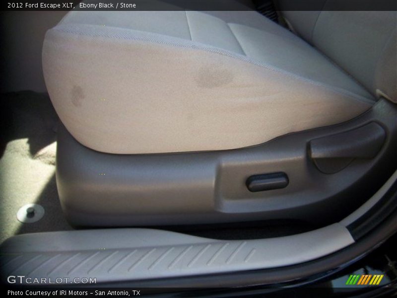 Ebony Black / Stone 2012 Ford Escape XLT