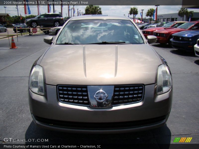 Spirited Bronze Pearl / Frost 2006 Nissan Maxima 3.5 SE