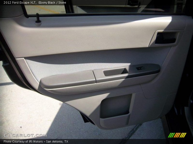 Ebony Black / Stone 2012 Ford Escape XLT