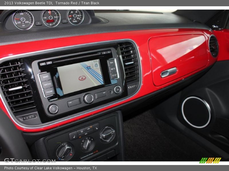 Tornado Red / Titan Black 2013 Volkswagen Beetle TDI
