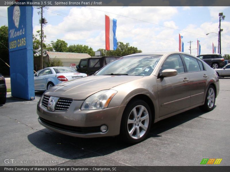 Spirited Bronze Pearl / Frost 2006 Nissan Maxima 3.5 SE