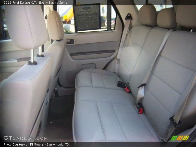 Ebony Black / Stone 2012 Ford Escape XLT