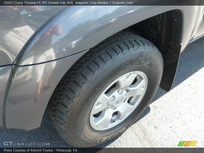 Magnetic Gray Metallic / Graphite Gray 2009 Toyota Tacoma V6 SR5 Double Cab 4x4