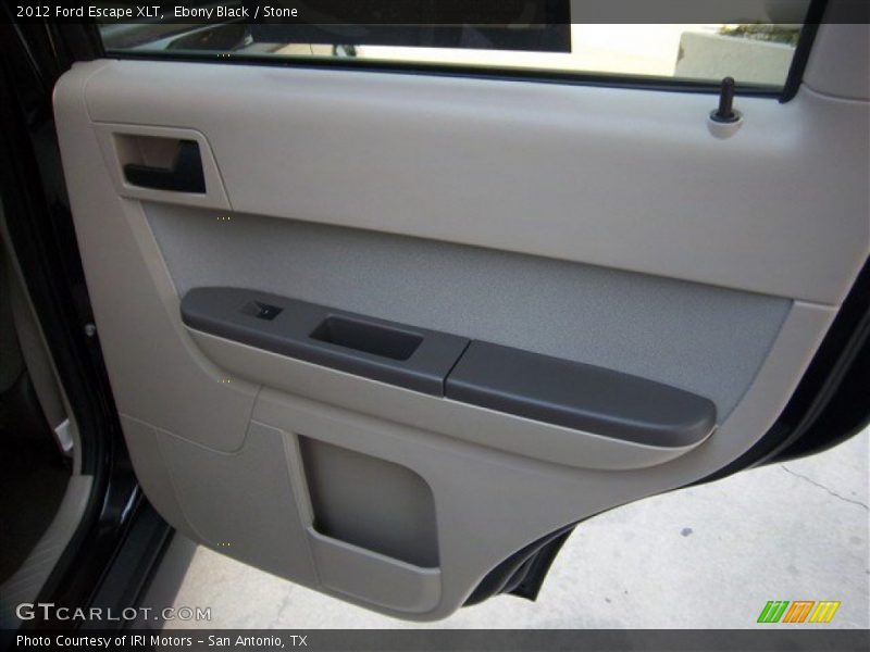 Ebony Black / Stone 2012 Ford Escape XLT