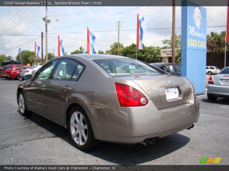 Spirited Bronze Pearl / Frost 2006 Nissan Maxima 3.5 SE