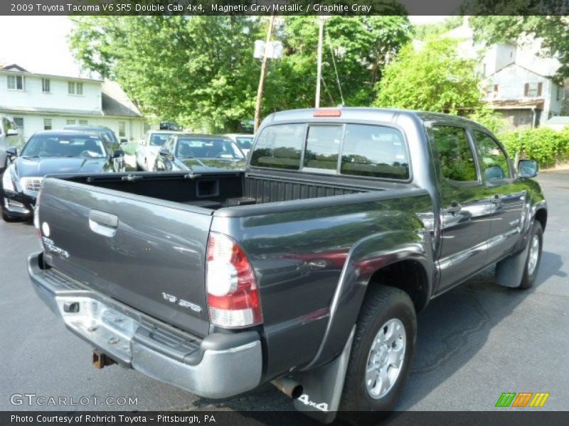 Magnetic Gray Metallic / Graphite Gray 2009 Toyota Tacoma V6 SR5 Double Cab 4x4