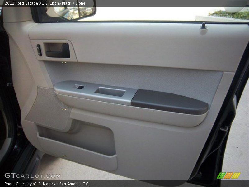 Ebony Black / Stone 2012 Ford Escape XLT