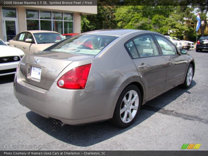 Spirited Bronze Pearl / Frost 2006 Nissan Maxima 3.5 SE